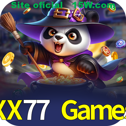 Imagem promocional da XX77 Games mostrando a plataforma e suas vantagens
